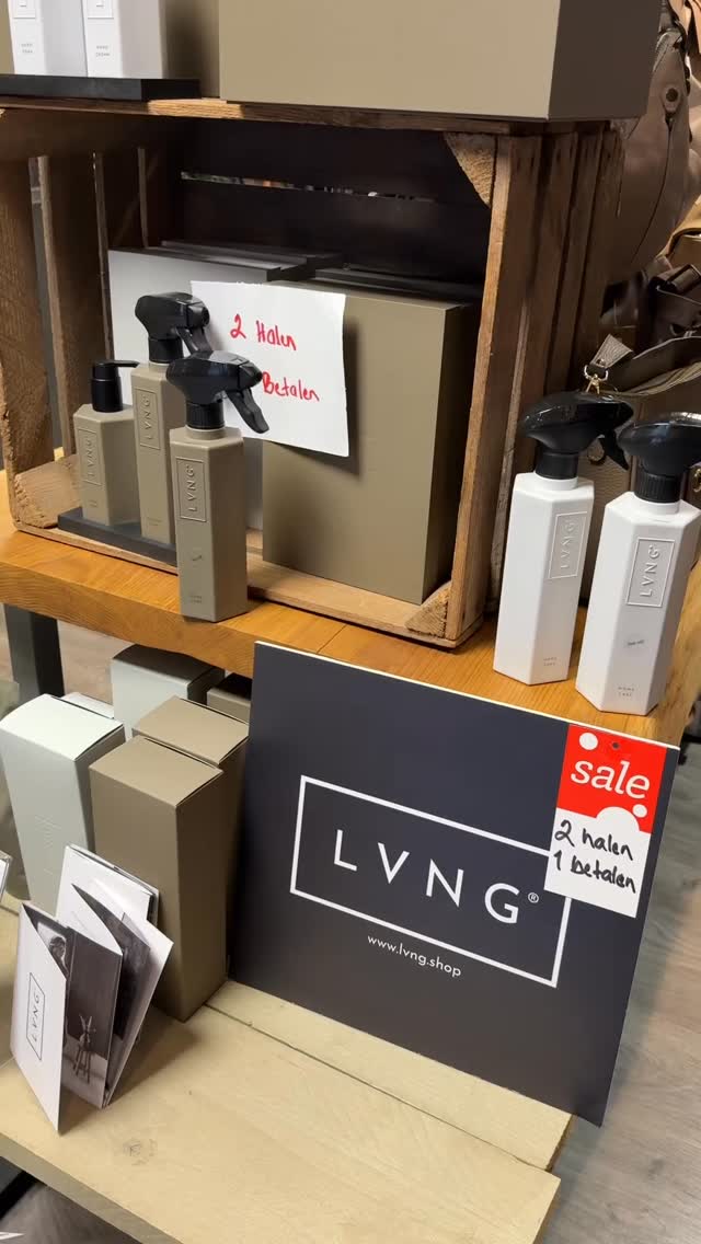 AFTER CHRISTMAS SALE ❄️ Onze prachtige producten van LVNG zijn in de aanbieding voor 2 halen, 1 betalen! Verwen jezelf (of een ander) nog even voor we 2026 ingaan!
#lederzaak #harderwijk #gelderland #sale #verzorging